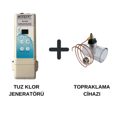 Nozbart NTJ-020 Tuz Klor Jeneratörü 20 Gr. + Topraklama Cihazı