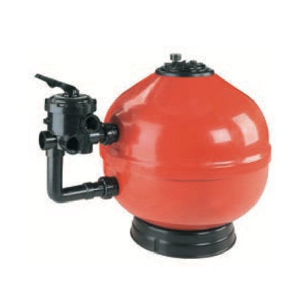 Vesubio Volcano Lamine Kum Filtresi - Yandan Çok Yollu Vanalı