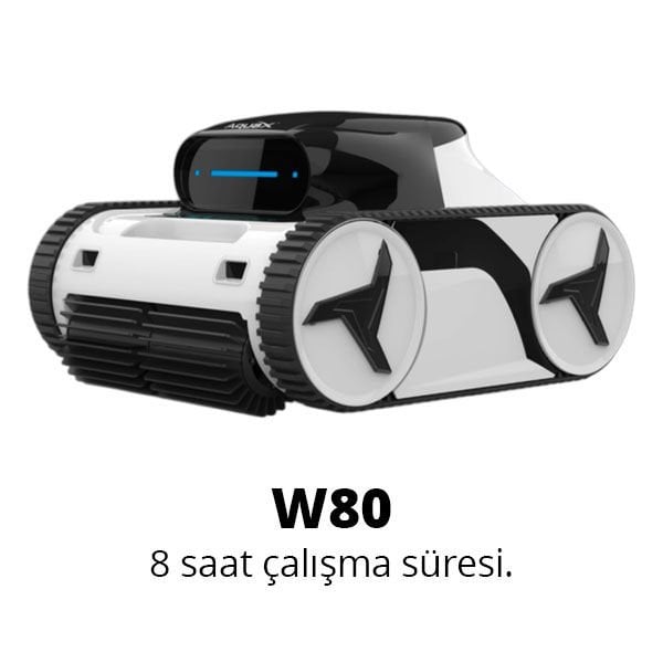 AquaX Kablosuz Havuz Temizlik Robotu W80