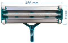 ''Poolvac'' - 2 '' Klipsli L=456 mm Havuz Süpürgesi