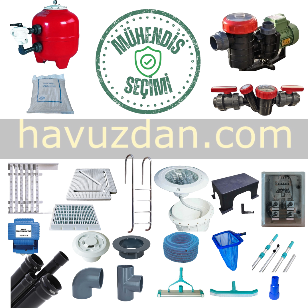 Mühendis Seçimi Taşmalı Havuz Yapım Seti (40 Ton)