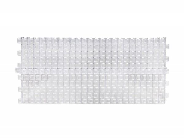 Şeffaf Kare Taşma Havuz Izgaraları - 10 Metre