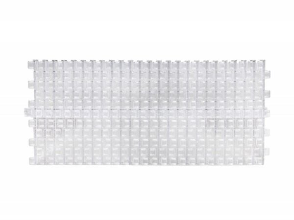 Şeffaf Kare Taşma Havuz Izgaraları - 10 Metre