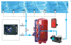 17 kW Havuz Isı Pompası Newtherm Poolvario WE