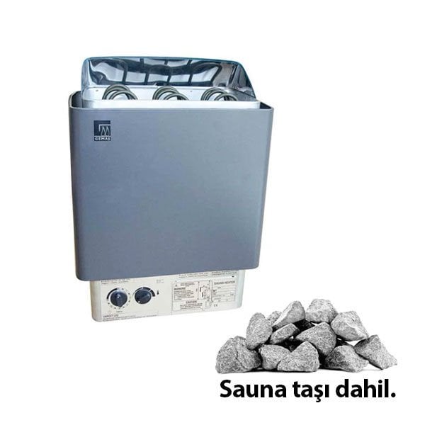 Gemaş SCA Sauna Sobası - Paslanmaz Çelik