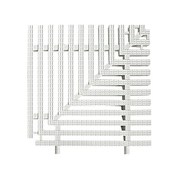 Klasik Desen 90º Izgara Köşe Parçası