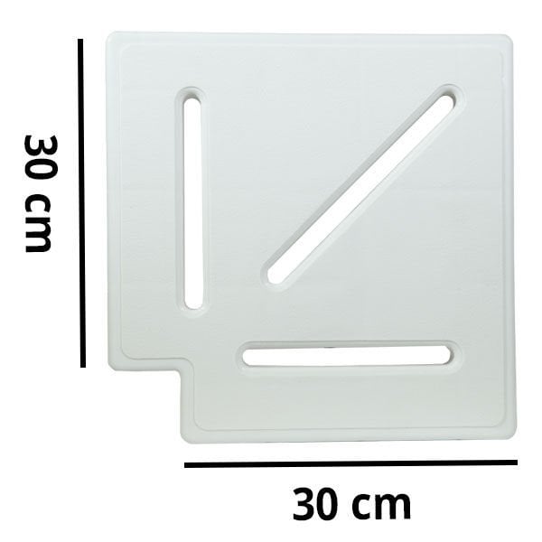 Izgara Köşe Parçası 30 cm 90º