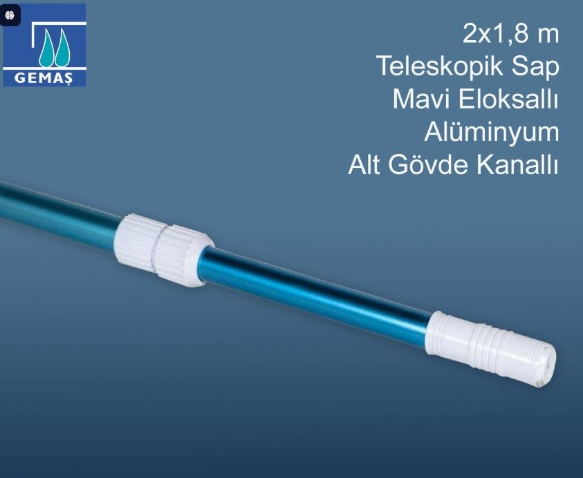 2 X 1,8 m Süpürge ve Fırça Sapı