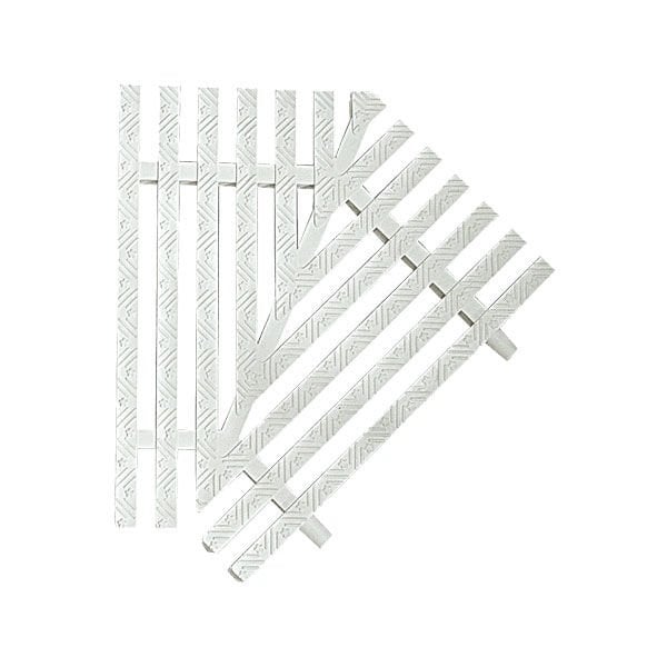 Yıldız Desen 45º Izgara Köşe Parçası