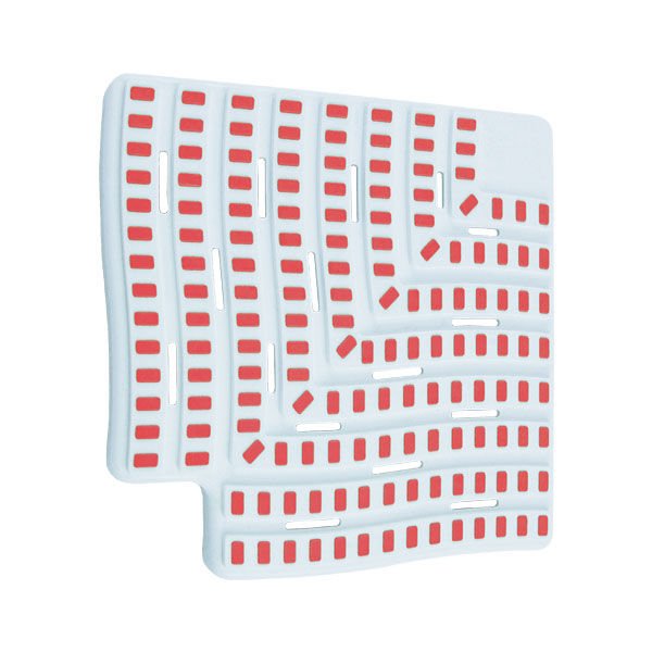 Efes Model 90º Izgara Köşe Parçası 25 cm - Kırmızı