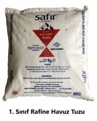Havuz Tuzu Rafine 1.sınıf 25 kg