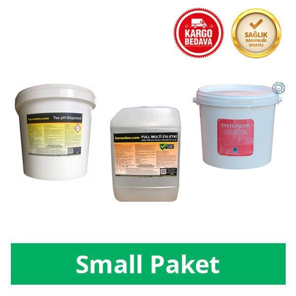 Havuz Bakım Kimyasal Seti Small Paket