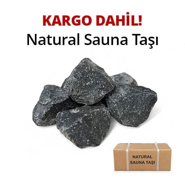Sauna Sobası Taşı 20 Kg