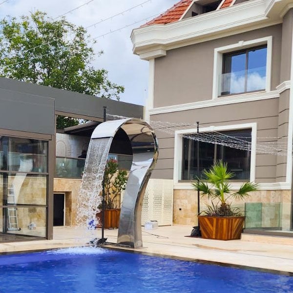 Büyük Havuz Şelalesi 3,5 Metre 316 Kalite