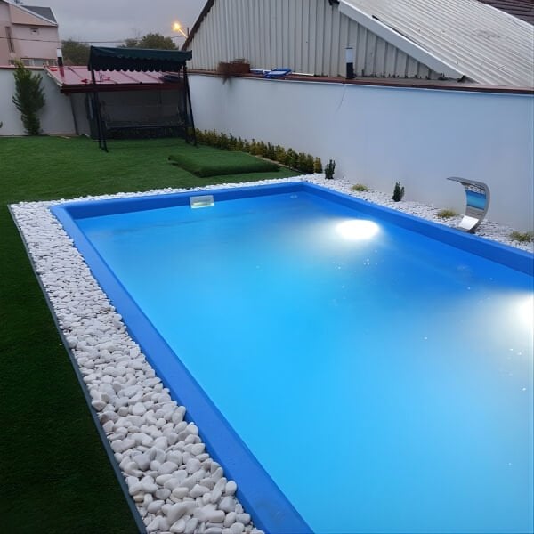 Prefabrik Fiberglass Havuz 3x6 Metre