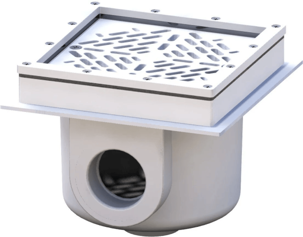 Kare Dip Süzgeci 90 mm Liner Havuzlar için