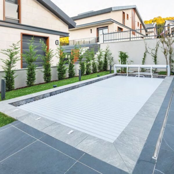 Otomatik Havuz Örtüsü Rulo Model