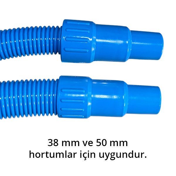Ø50 mm ve Ø38 mm Hortumlar İçin Süpürge Hortum Adaptörü