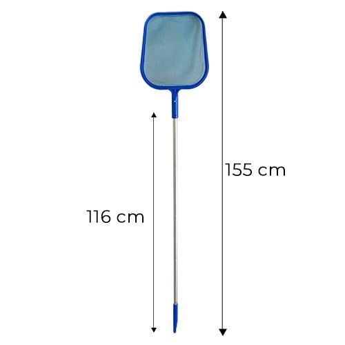 Alüminyum Tutamaklı Satıh Tip Kepçe