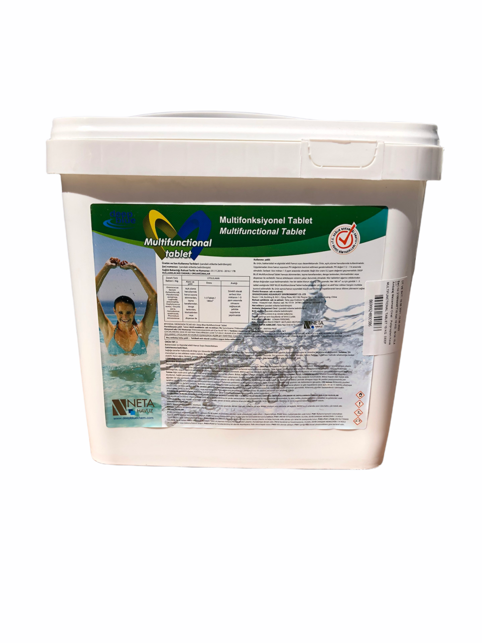 Deep Blue Multifunctional 5 kg -  % 90 Tablet Klor
