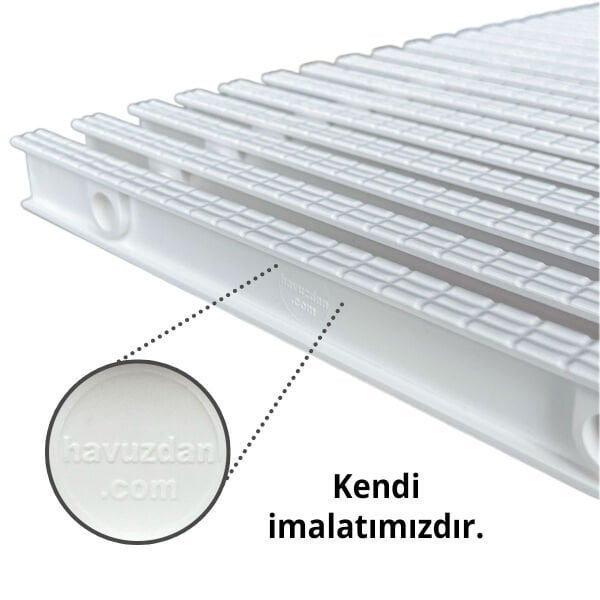 Havuz Kenar Izgarası 25 cm - 10 Metre