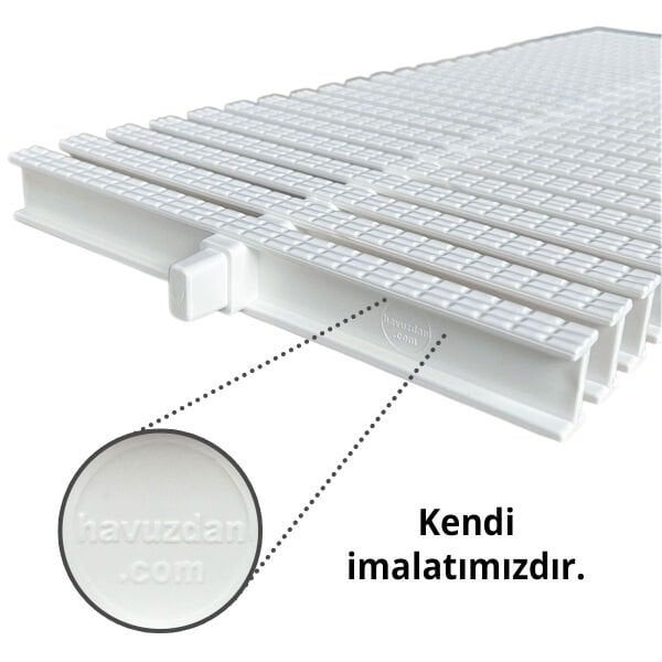 Havuz Kenar Izgarası 20 cm - 10 Metre