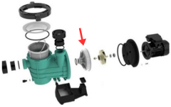 Havuz Pompası Streamer 2010 Pompa Difüzörü