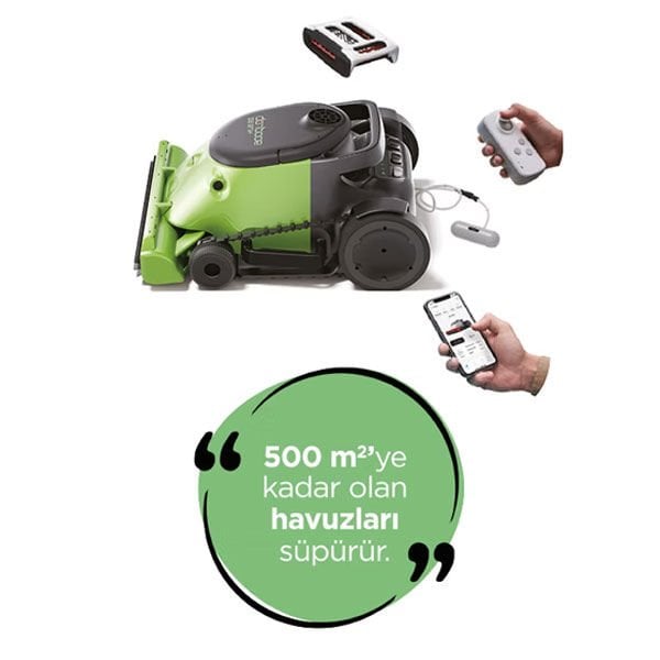 Goodrob King 500 Kablosuz Havuz Robotu