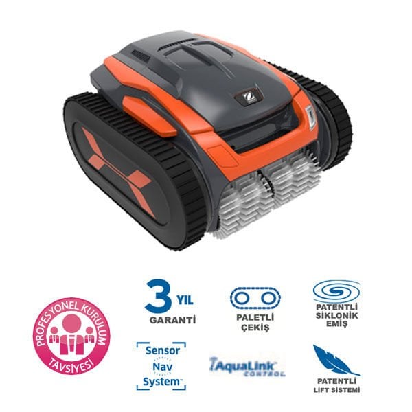 Zodiac Trx 8500 IQ Vortrax Otomatik Havuz Robotu