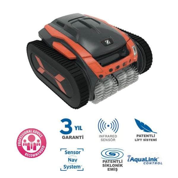 Zodiac Trx 8700 iQ Vortrax Otomatik Havuz Robotu