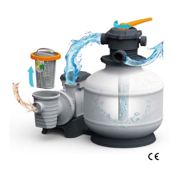 Bestway Flowclear Kum Filtresi ve Pompası