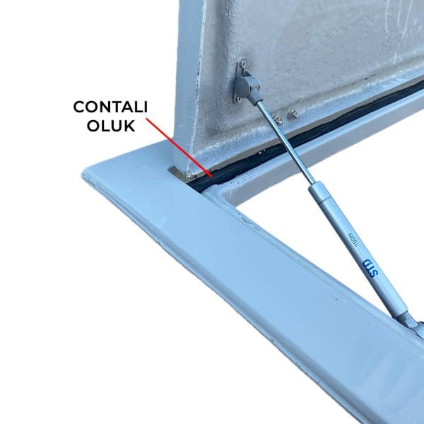 60x60 Havuz Makine Dairesi Kapağı Beyaz