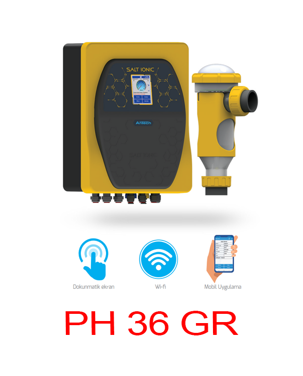 Salt Ionic ph 36 gr. Tuz Klor Jeneratörü