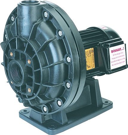 Nozbart 1 Hp Önfiltresiz Trifaze Kendinden Emişli Asit Pompası