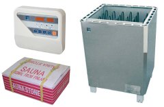 Dıştan Kumandalı Sauna Sobası SAV Model