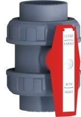 Nozbart Küresel Su Vanası d.40 mm (Bir Tarafı Dişli)