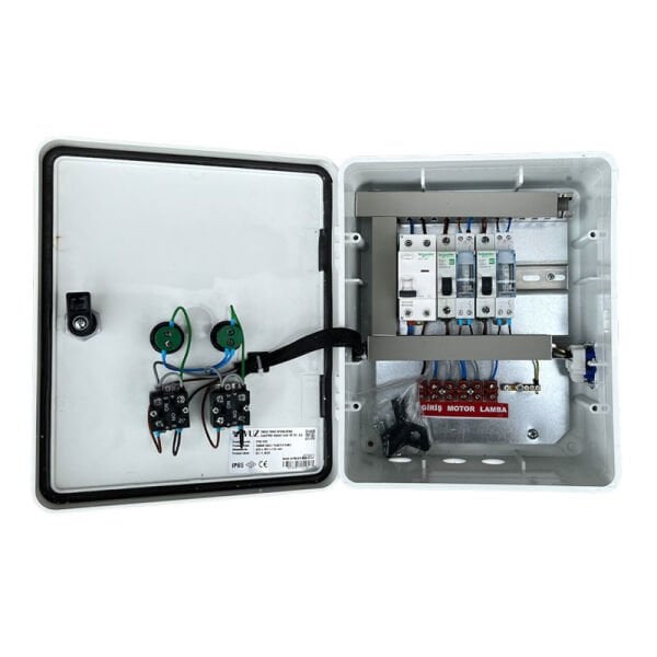 Havuz Panosu Çift Zaman Saatli Kapaklı