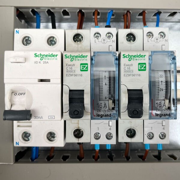 Havuz Panosu Çift Zaman Saatli Kapaklı