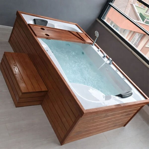 Ahşap Yan Panel Jakuzi 180x120