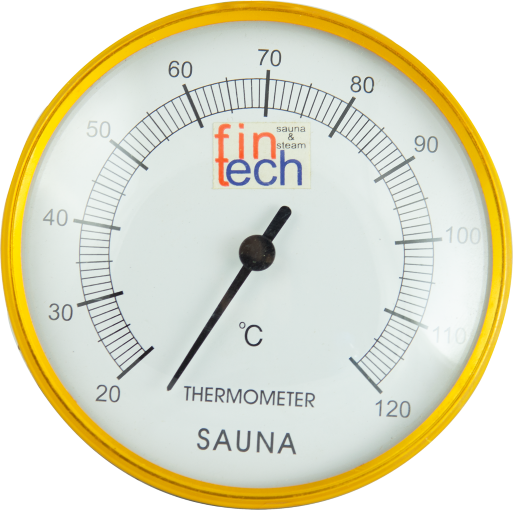 Sauna Plastik Termometresi Fıntech