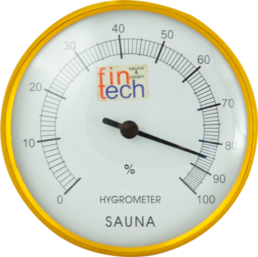 Sauna Plastik Higrometre Fıntech