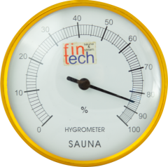 Sauna Plastik Higrometre Fintech