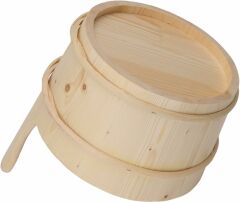 Sauna Ahşap Kova Fıntech