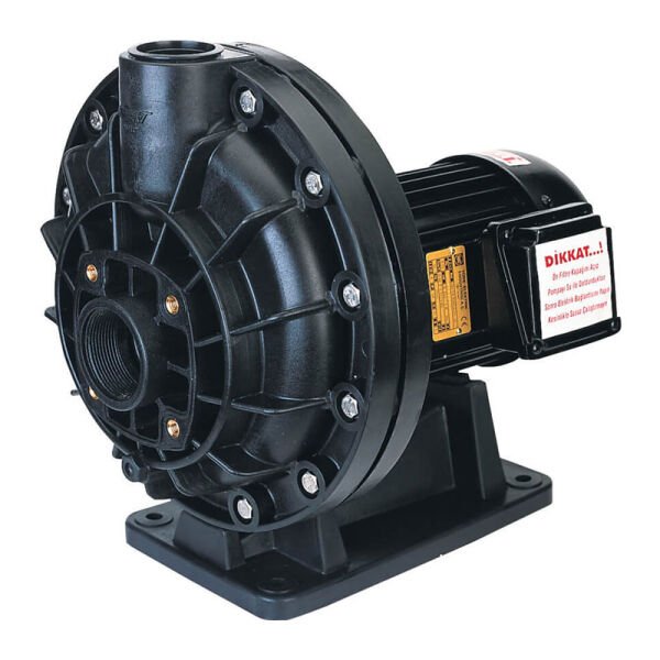 Asit Pompası Ön Filtresiz 1,5 HP Trifaze