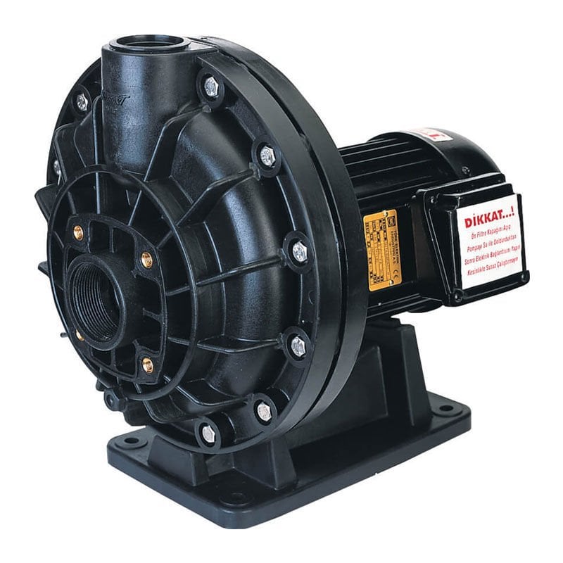 Asit Pompası Ön Filtresiz 2 HP Trifaze