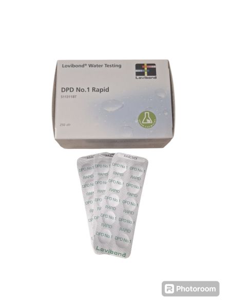 Lovibond DPD-1 Rapid Klor Ölçüm Analiz Hapı - 250 Adet (1 Kutu )