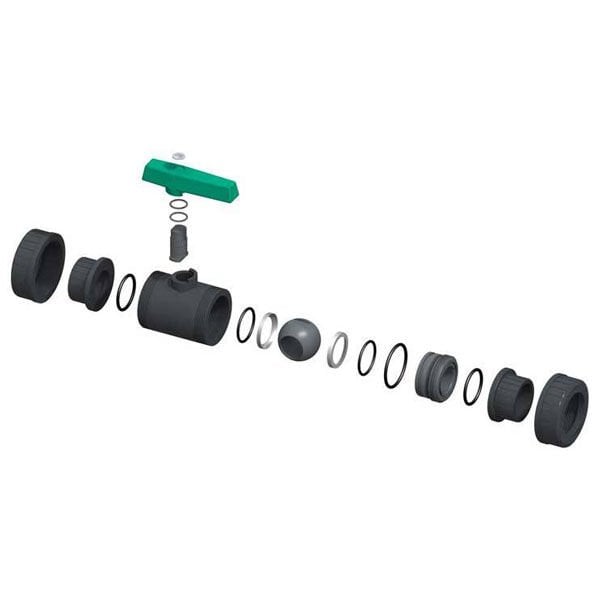 PVC Küresel Su Vanası Yapıştırmalı