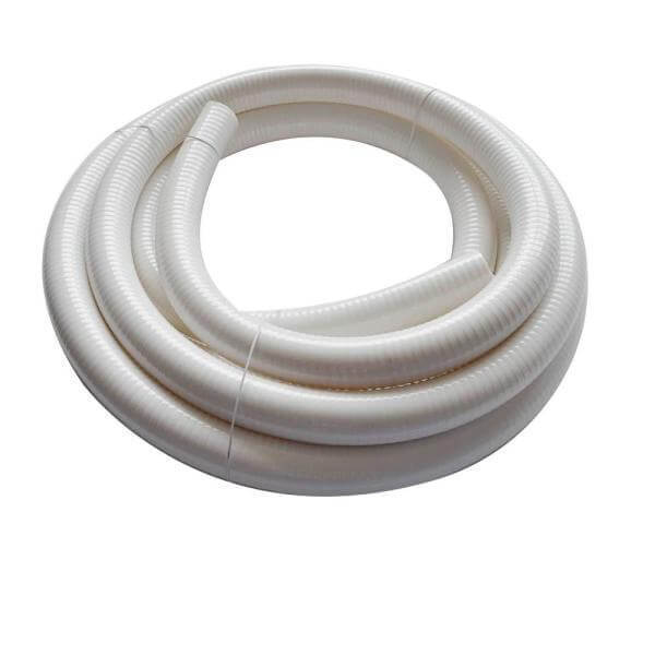 Jakuzi Hortumu Beyaz Spiral 63 mm çap Waterfun 25 metre