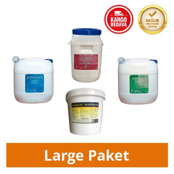 Havuz Kimyasalları Seti Large Paket