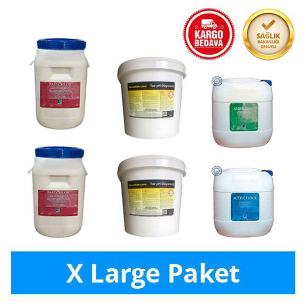 Havuz Kimyasalları Seti XL Paket